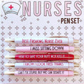 Avtoit | Funny Nurse Ballpoint Pen Set (Set of 5)