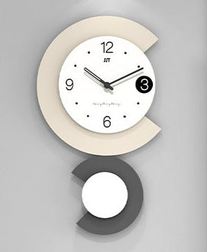 Avtoit | Modern LED Lamp Silent Wall Clock for Living Room