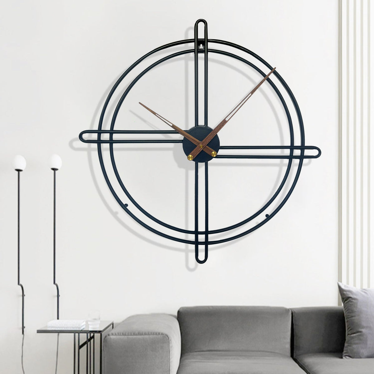 Avtoit | Nordic decorative large wall clock for the living room 23 inches