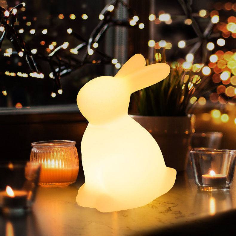 Avtoit | Contemporary Creative Rabbit PE LED Table Lamp for the Bedroom
