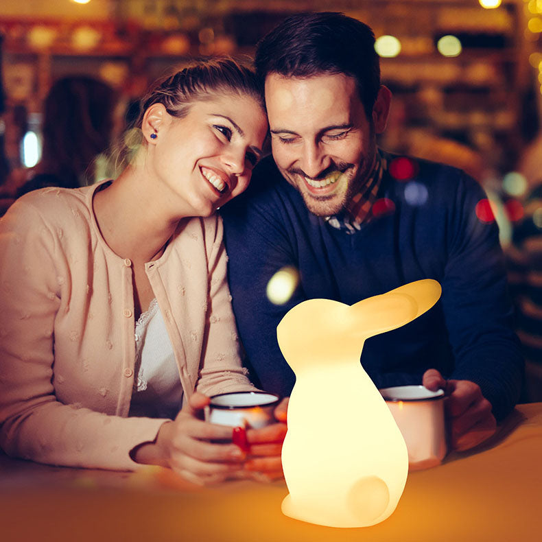 Avtoit | Contemporary Creative Rabbit PE LED Table Lamp for the Bedroom