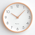 Avtoit | Nordic Minimalist Wood Silent Wall Clock