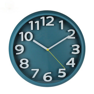 Avtoit | 3D Large Number Silent Wall Clocks 12.5 Inch Battery Operated