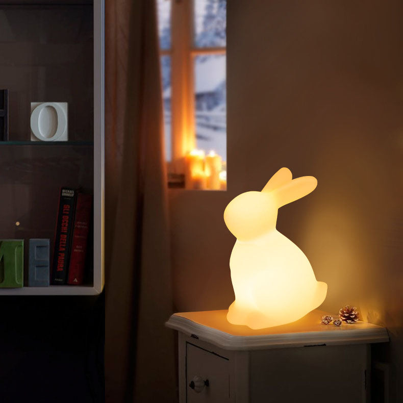 Avtoit | Contemporary Creative Rabbit PE LED Table Lamp for the Bedroom