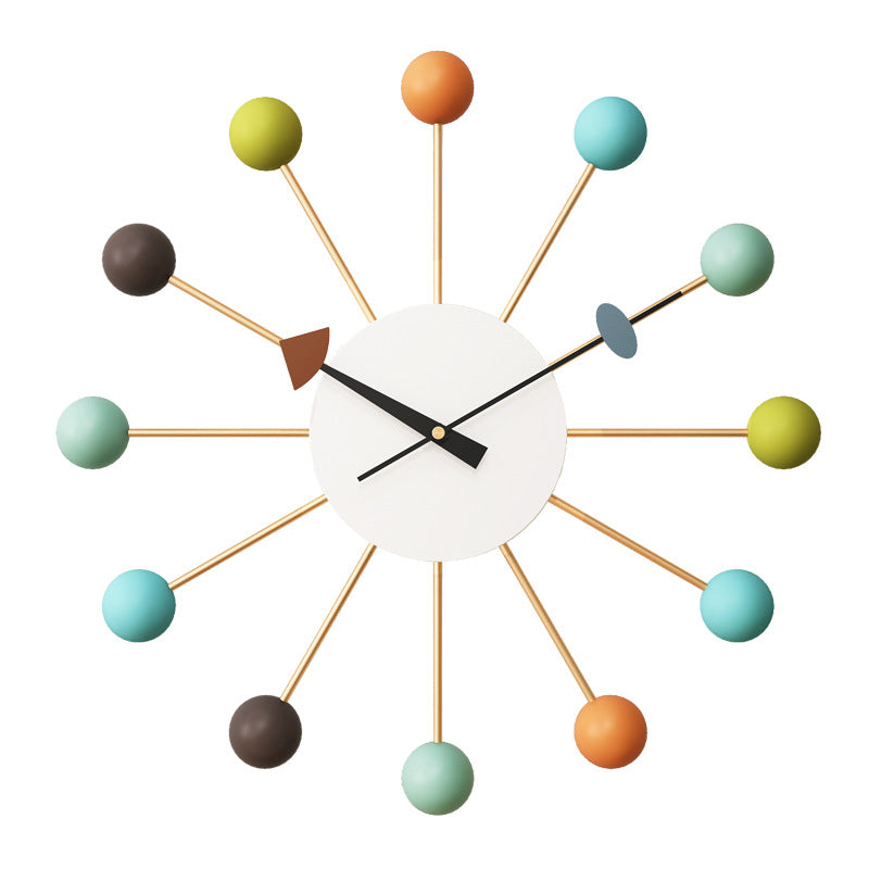 Avtoit | Decorative large silent wall clock for the living room 21 inches