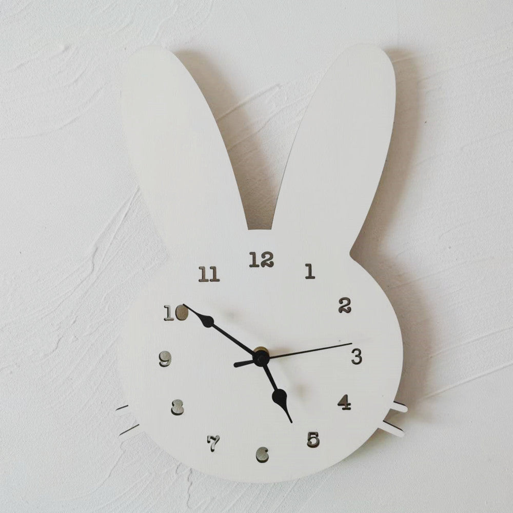 Avtoit | GlowRabbit - Adorable Nordic Bunny Clock