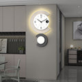 Avtoit | Modern LED Lamp Silent Wall Clock for Living Room