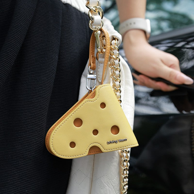 Avtoit | Cute Cheese Keychain Pouch