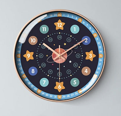 Avtoit | Children's Room Children's Room Silent Clock 12 Inch