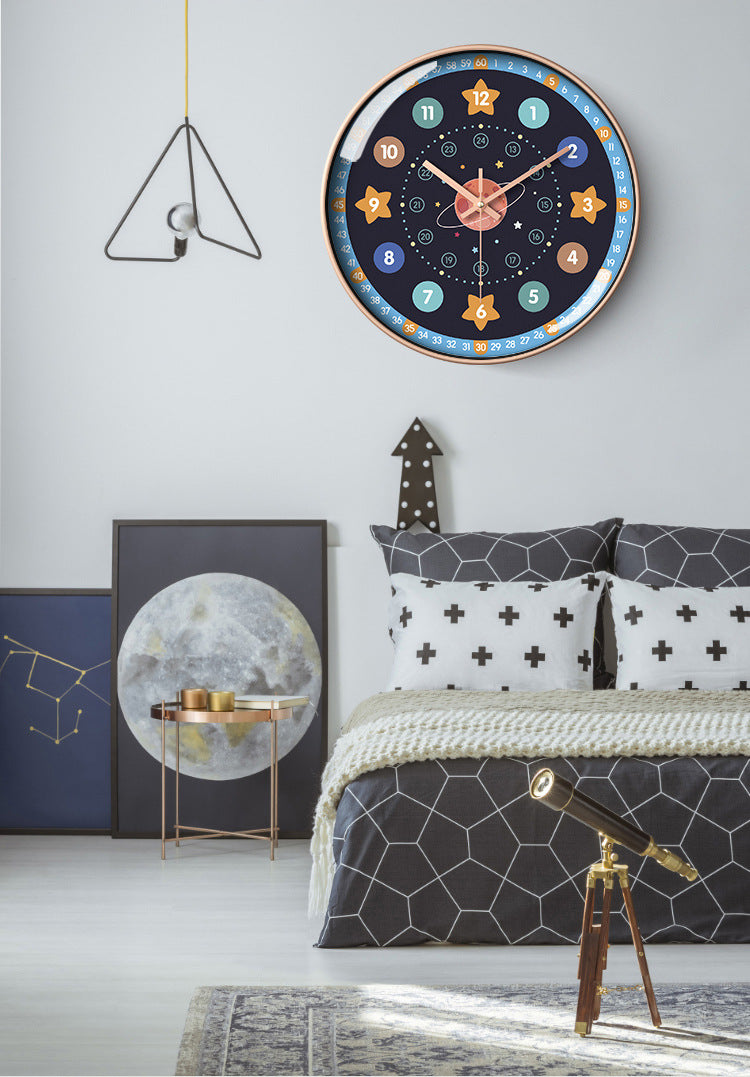 Avtoit | Children's Room Children's Room Silent Clock 12 Inch