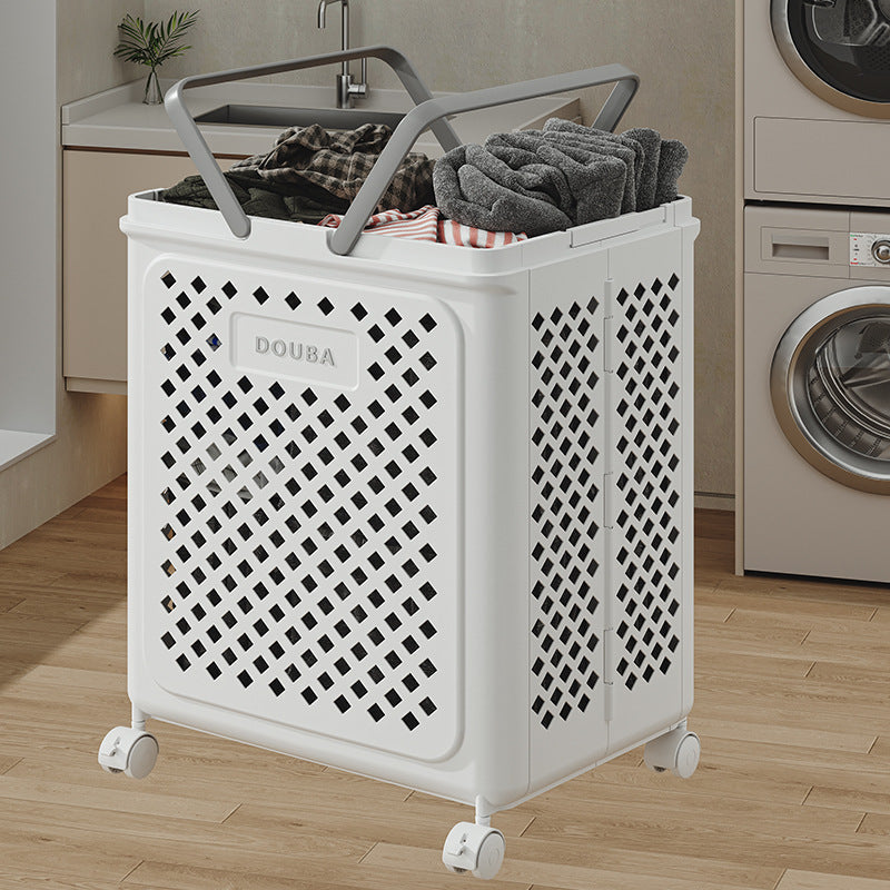 Avtoit | Collapsible laundry basket with wheels