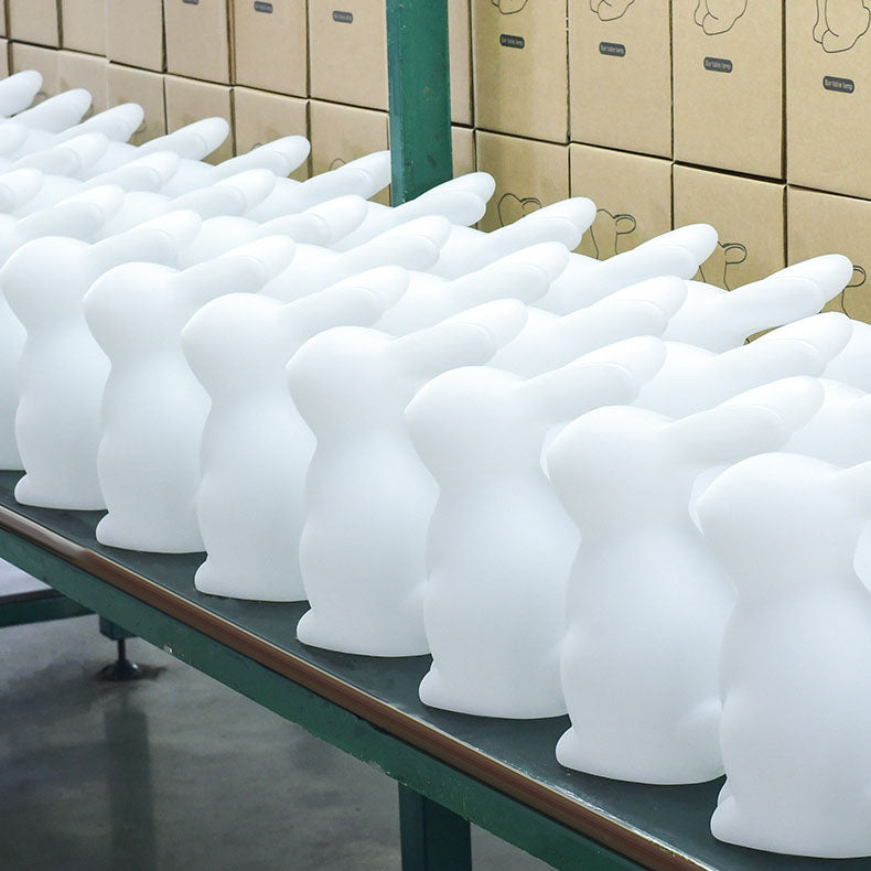 Avtoit | Contemporary Creative Rabbit PE LED Table Lamp for the Bedroom