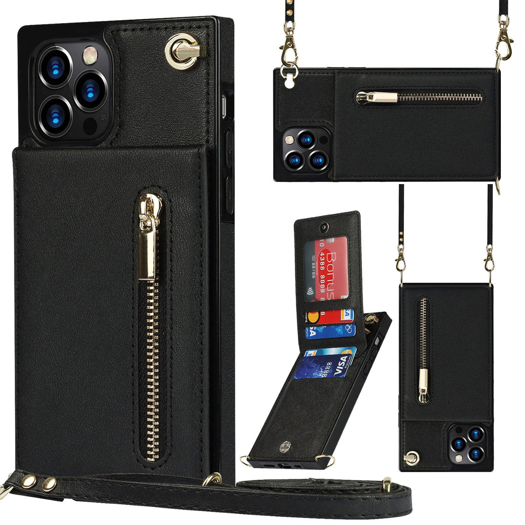 Avtoit | 3in1 Phone Case with Card and Coin Pocket Crossbody Bag