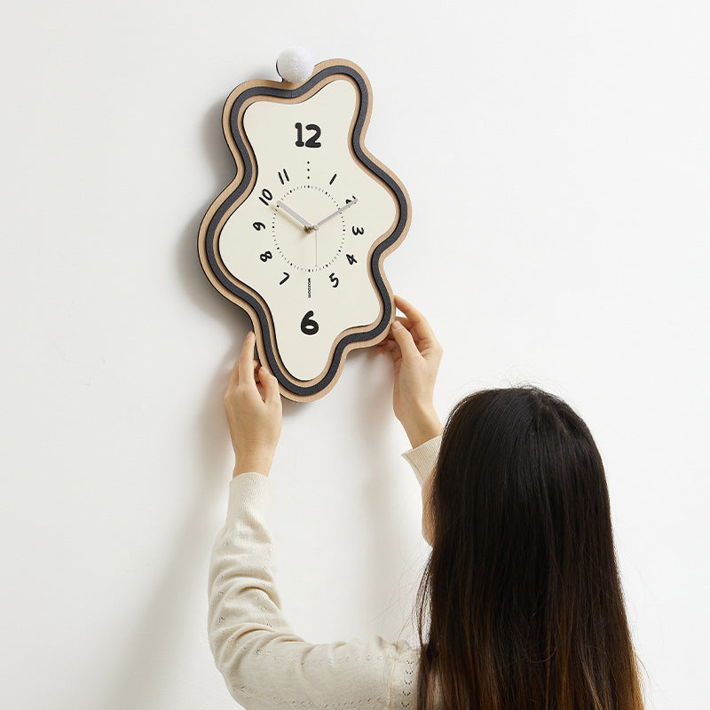 Avtoit | Creative irregular wall decoration Silent Clock