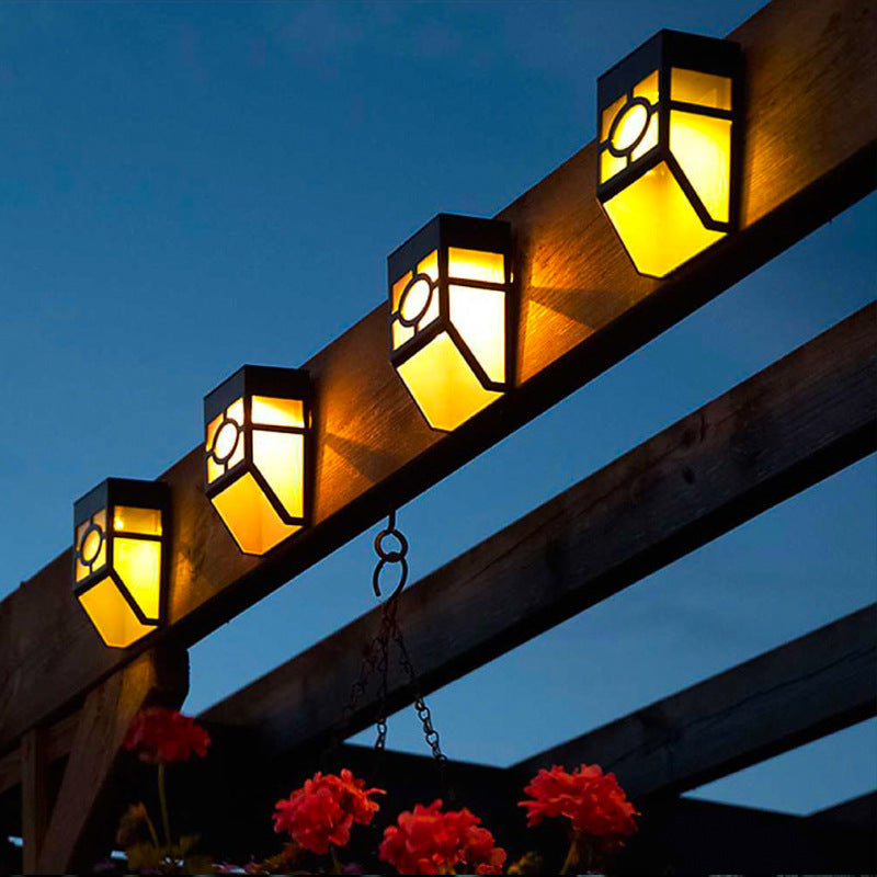 Avtoit | HikariGlow – Japanese-Inspired Solar Wall Light for Outdoor Serenity