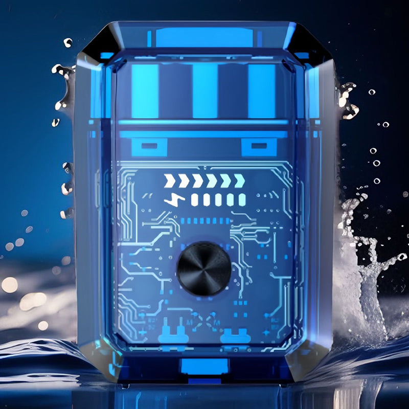 Avtoit | Transparent Mini Dual-Head Electric Shaver