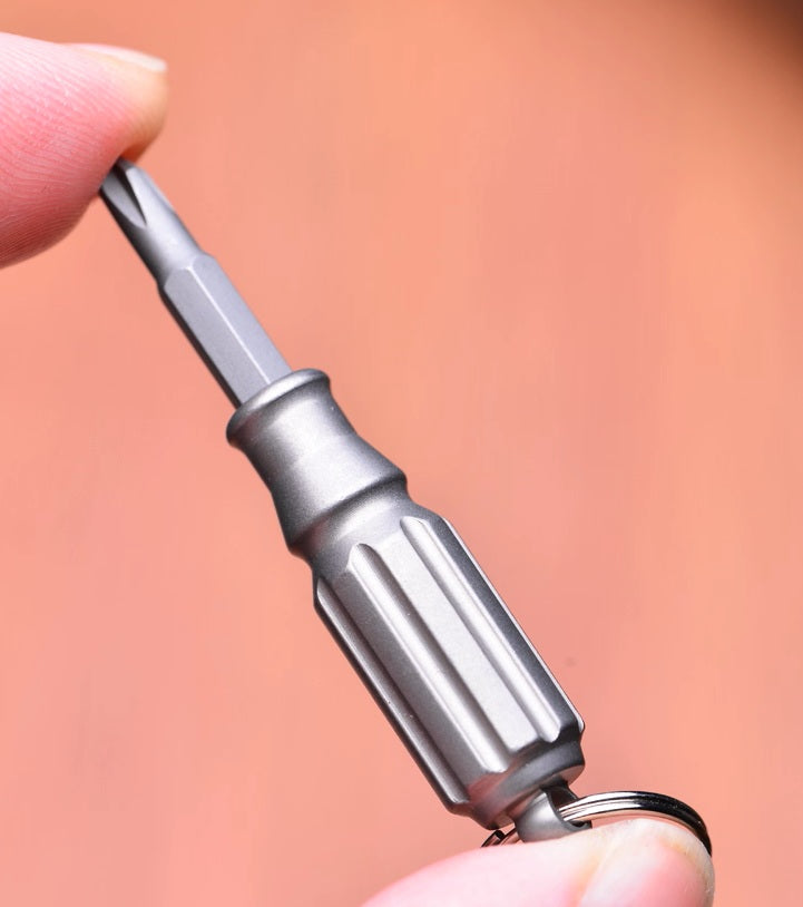 Avtoit | Mini Titanium EDC Screwdriver - Portable Palm Tool