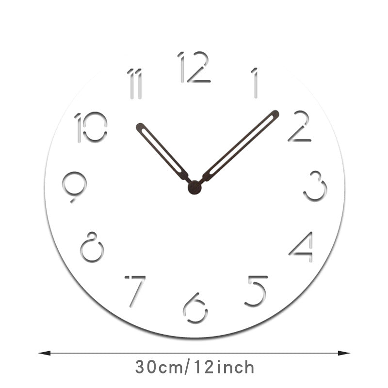 Avtoit | Atmospheric LED Light Silent Wall Decor Clock