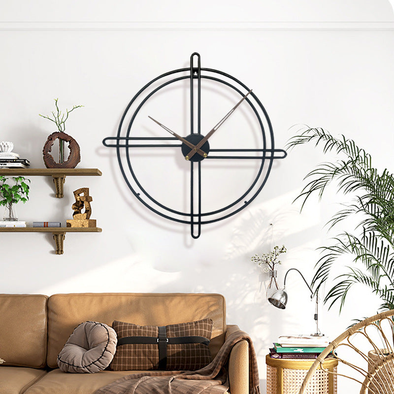 Avtoit | Nordic decorative large wall clock for the living room 23 inches