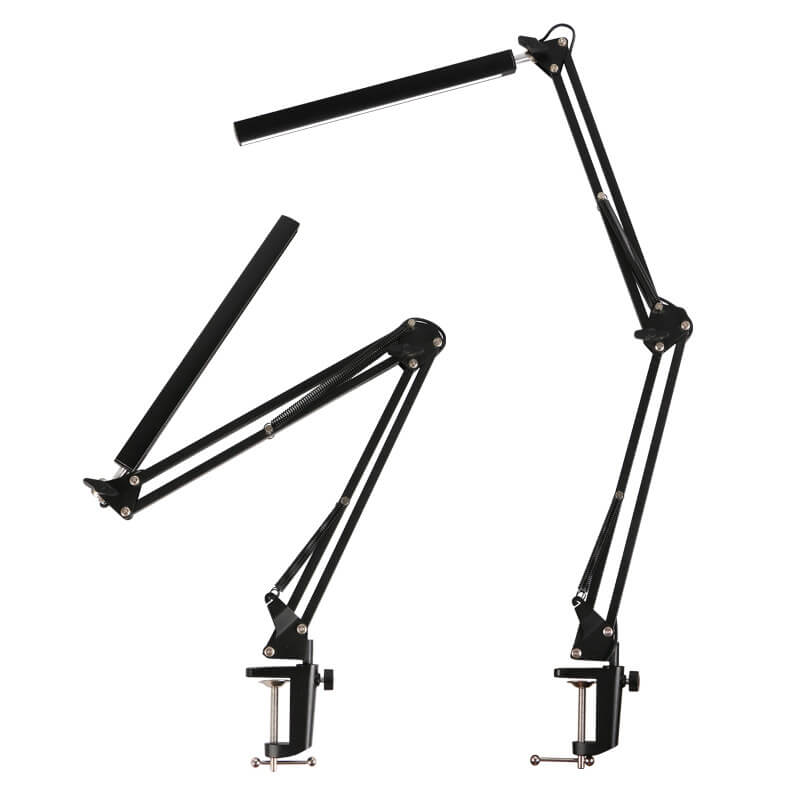 Avtoit | LED Foldable Long Arm Clip Eye Protection USB Reading Table Lamp