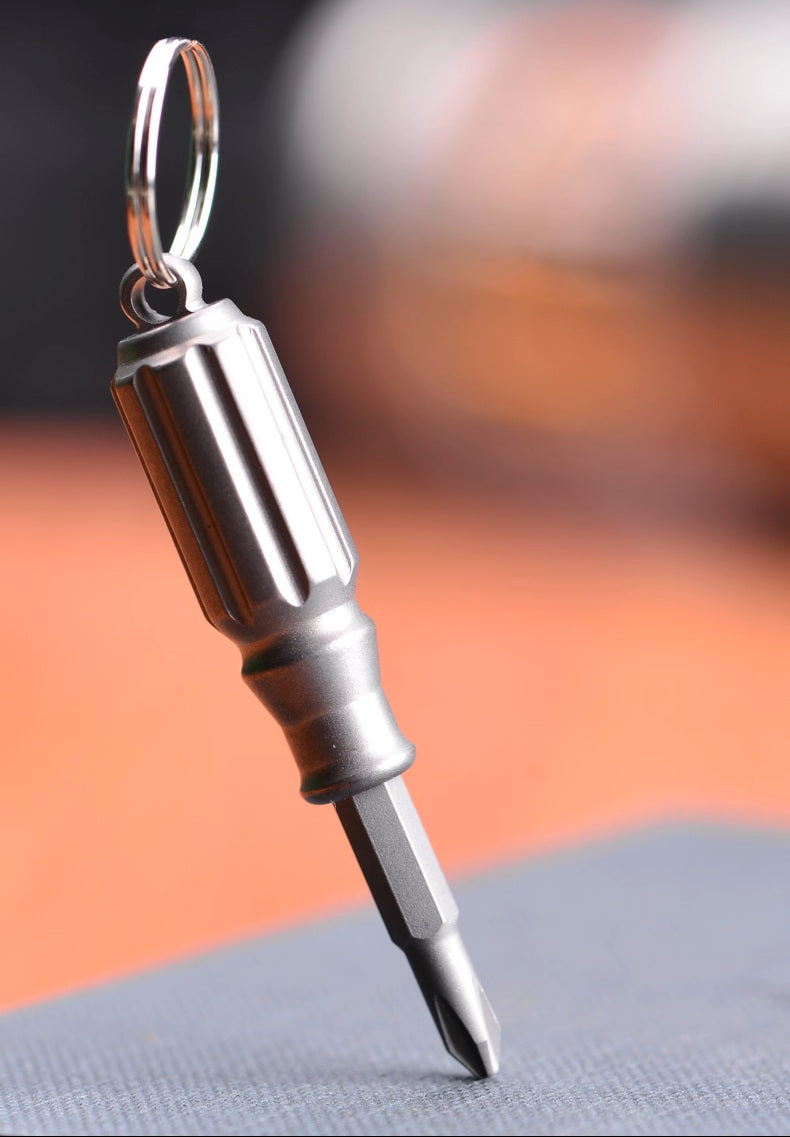 Avtoit | Mini Titanium EDC Screwdriver - Portable Palm Tool