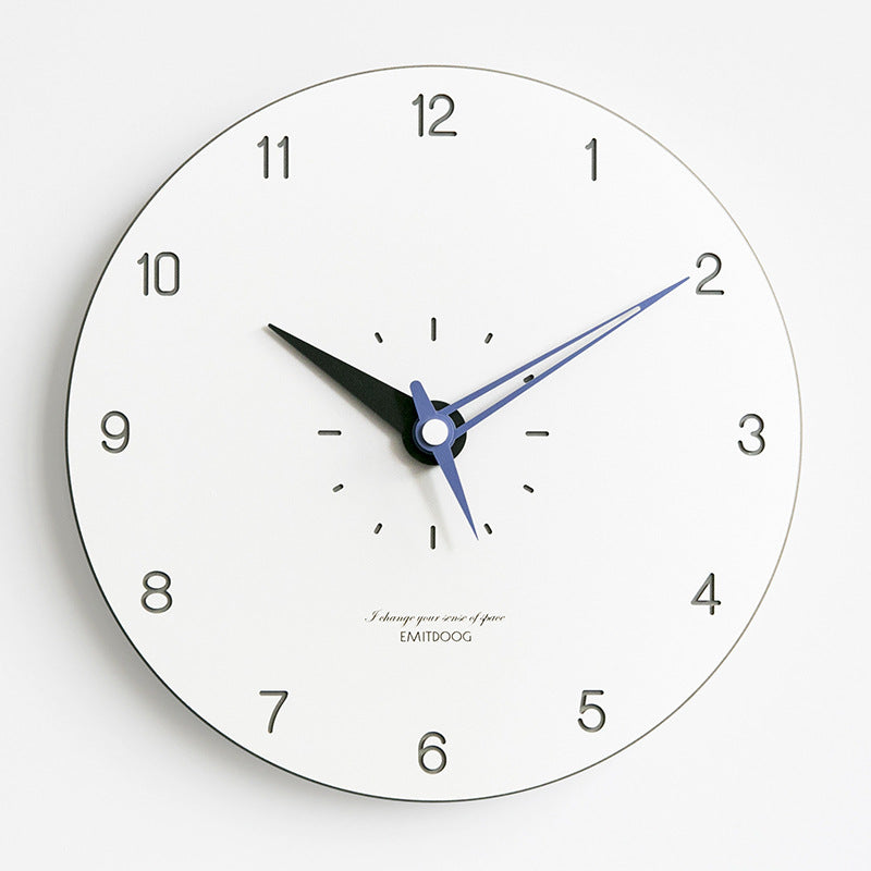 Avtoit | Minimalistic Modern Round Wall Decor Silent Clock