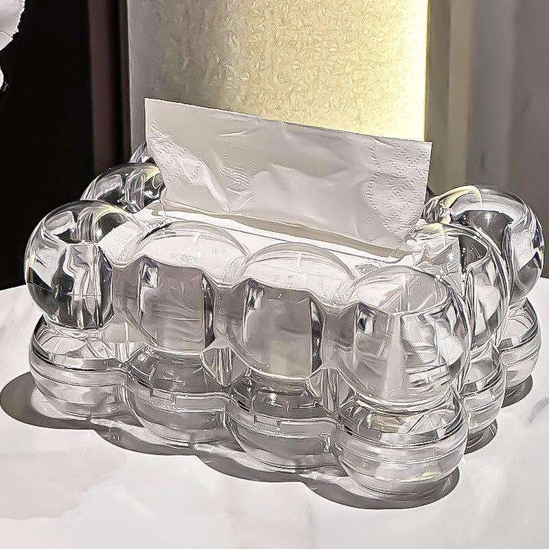 Avtoit | LumiScape Tissue Box – Sculptural Acrylic Design for Modern Elegance