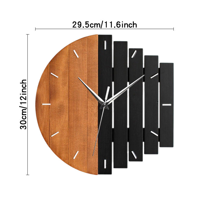 Avtoit | Unique Wooden Analog Silent Wall Clock