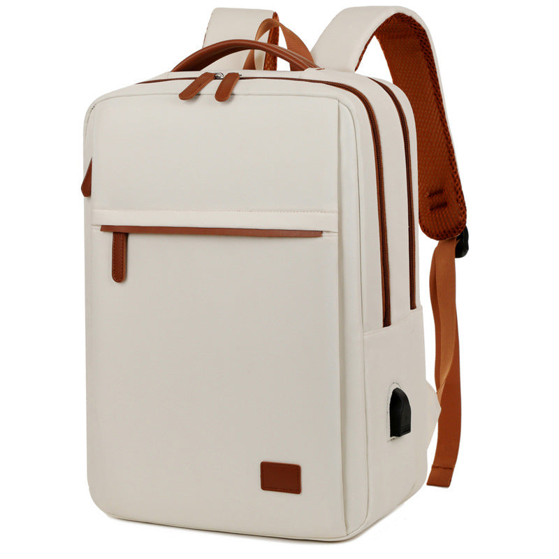 Avtoit | TechPort Laptop Backpack with USB Charging Port – Water-Resistant Design for 15.6-Inch Laptops