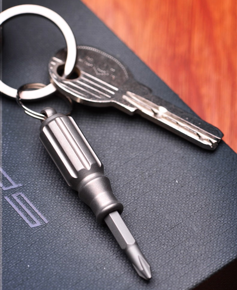 Avtoit | Mini Titanium EDC Screwdriver - Portable Palm Tool