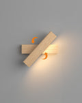 Avtoit | Rotatable wall lamp with Nordic wood grain