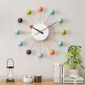 Avtoit | Decorative large silent wall clock for the living room 21 inches