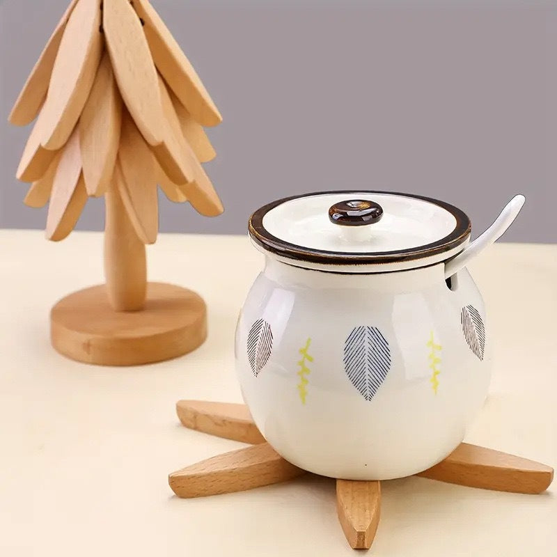 Avtoit | Noble tree coasters in wood look