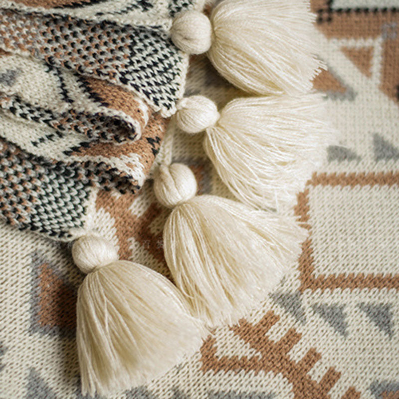 Avtoit | Boho Navajo Sunlight Bedspread