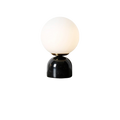 Avtoit | Marnor | Marble Table Lamp with Glass Shade – Scandinavian Minimalist Design