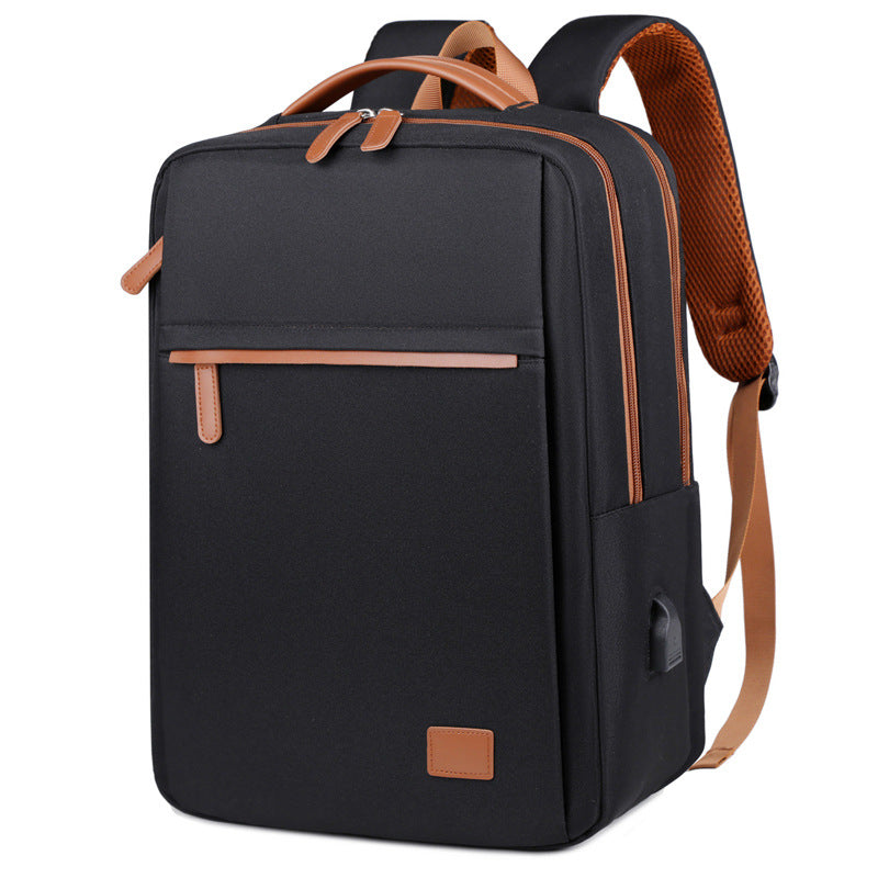 Avtoit | TechPort Laptop Backpack with USB Charging Port – Water-Resistant Design for 15.6-Inch Laptops