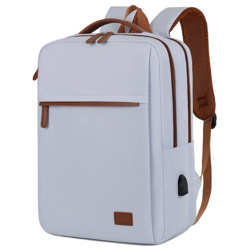 Avtoit | TechPort Laptop Backpack with USB Charging Port – Water-Resistant Design for 15.6-Inch Laptops