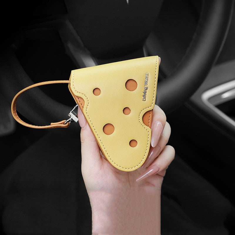 Avtoit | Cute Cheese Keychain Pouch