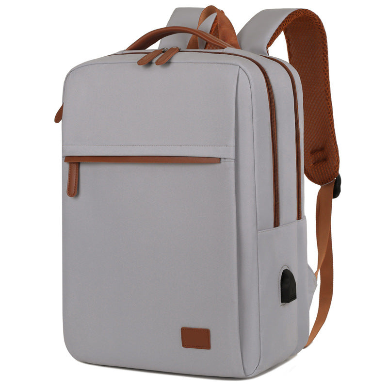 Avtoit | TechPort Laptop Backpack with USB Charging Port – Water-Resistant Design for 15.6-Inch Laptops