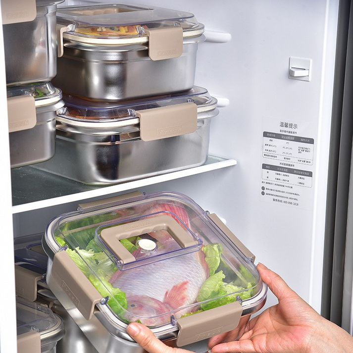 Avtoit | Portable Stainless Steel Food Storage Container 1600ml