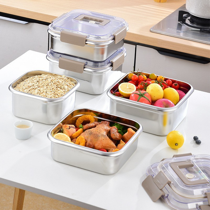 Avtoit | Portable Stainless Steel Food Storage Container 1600ml