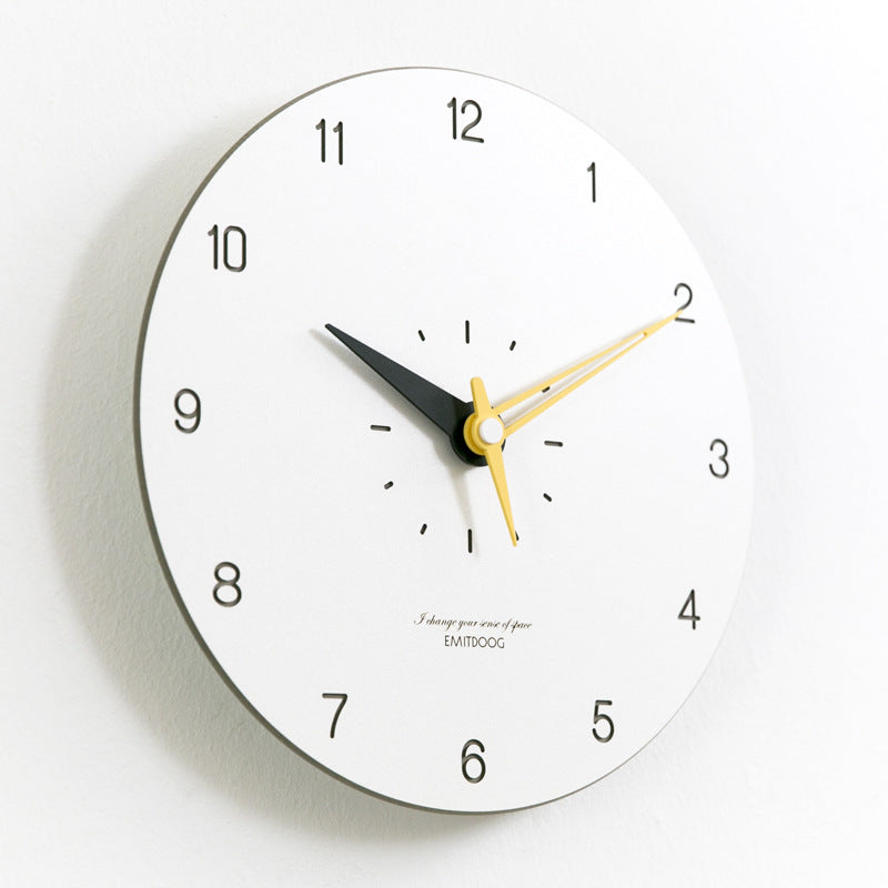Avtoit | Minimalistic Modern Round Wall Decor Silent Clock
