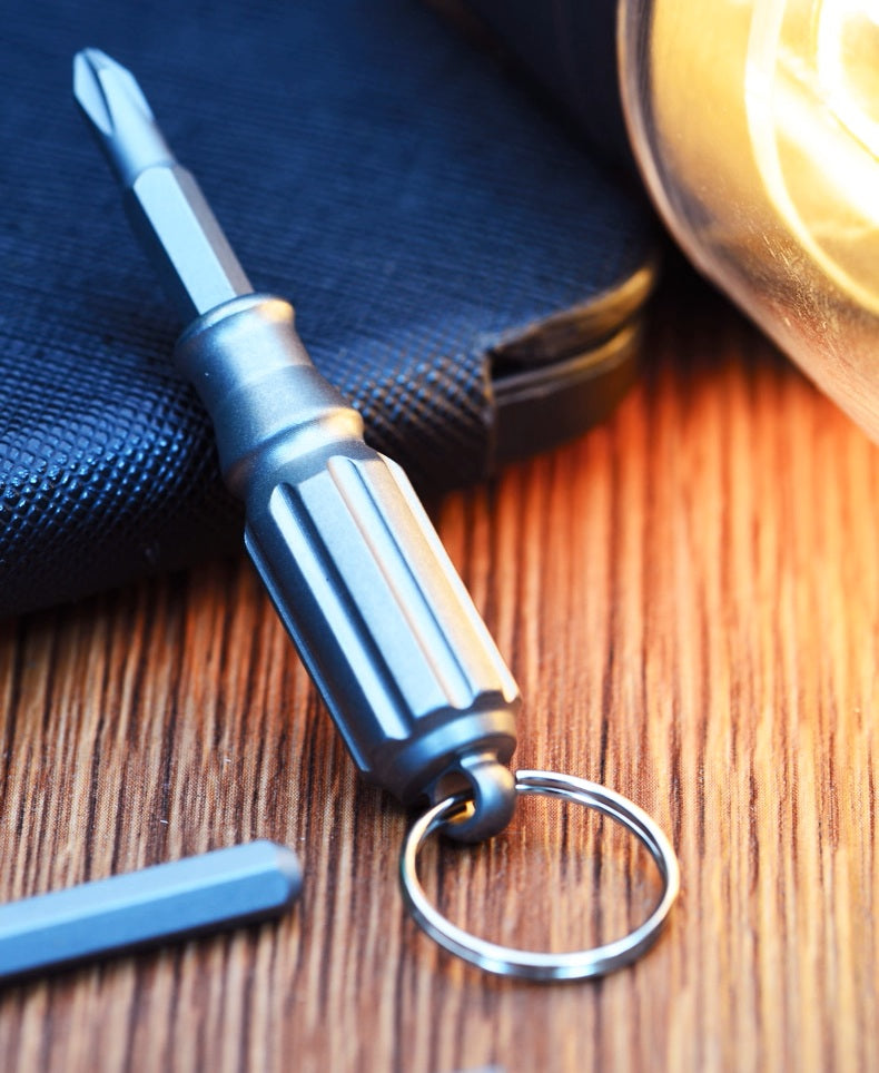Avtoit | Mini Titanium EDC Screwdriver - Portable Palm Tool