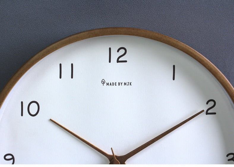 Avtoit | TimberClock - Solid Wood Analog Clock