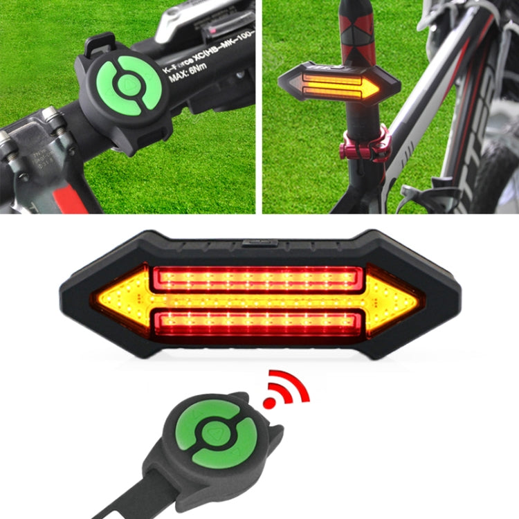 Avtoit | Bicycle Rear Light Intelligent Wireless Remote Control Flashing Light Warning Light