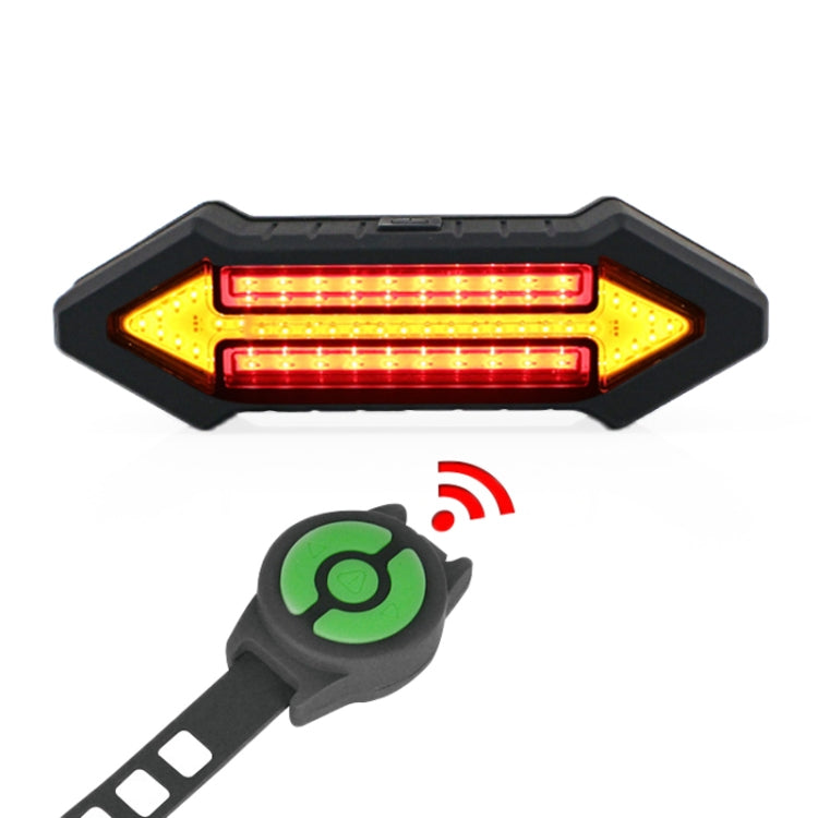 Avtoit | Bicycle Rear Light Intelligent Wireless Remote Control Flashing Light Warning Light