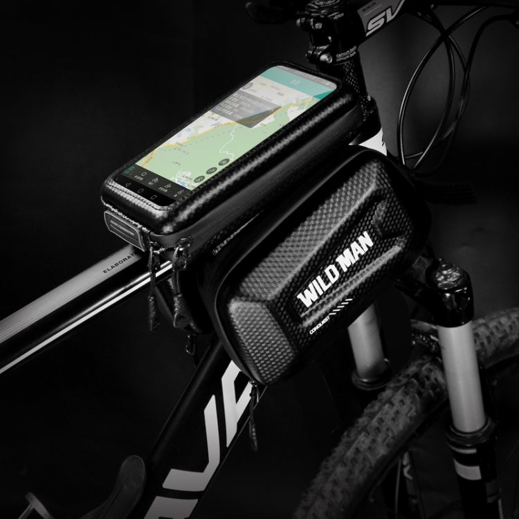 Avtoit | WILD MAN E6S Waterproof Front Bag Touchscreen MTB Bag Large Capacity Bicycle Tube Bag Riding Accessories
