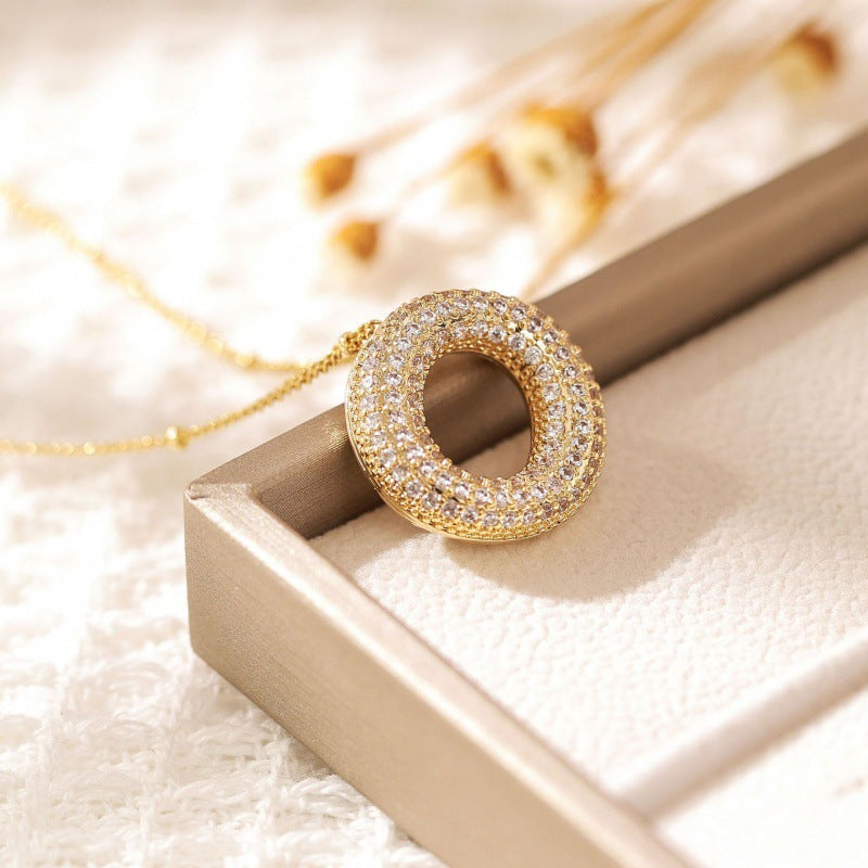 Avtoit | Alphabet-Diamond-Pendant-Necklace