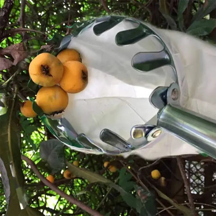 Avtoit | Fruit picking basket – Lightweight & with interchangeable bag (16 cm head)
