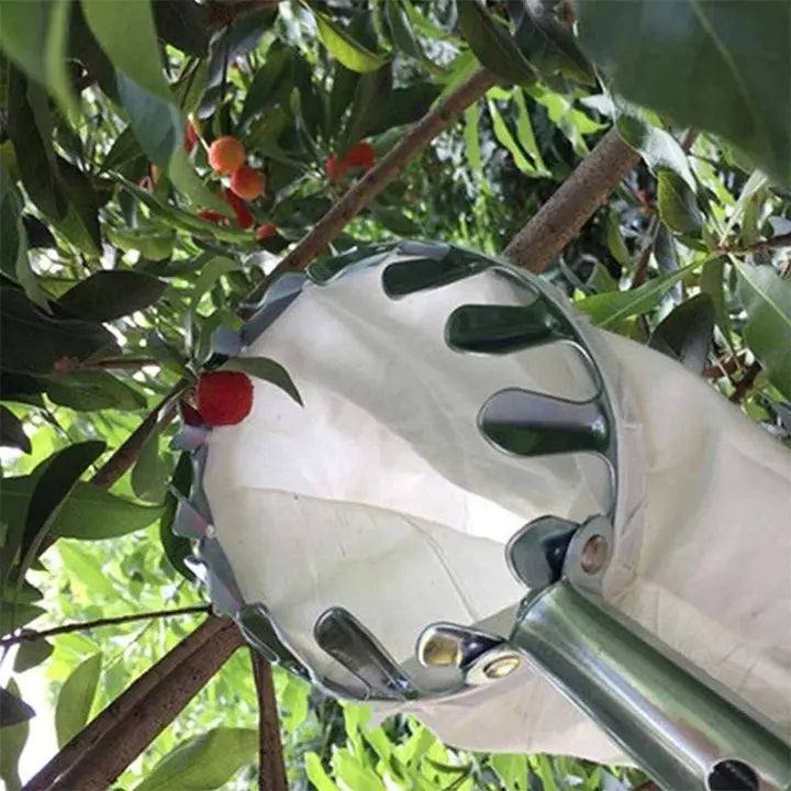 Avtoit | Fruit picking basket – Lightweight & with interchangeable bag (16 cm head)